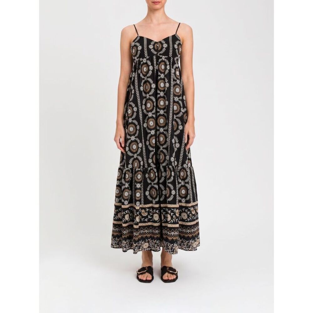 Twinset U&B Women Midi Dress In Printed Muslin Twinset U&B